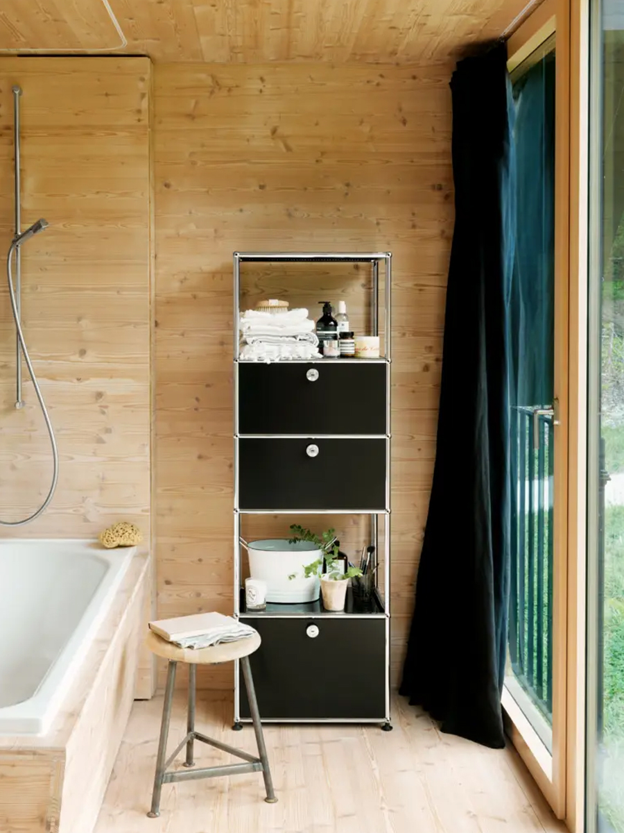 스페이스로직 | USM Haller Shelving 1x5 5단 모듈 책장